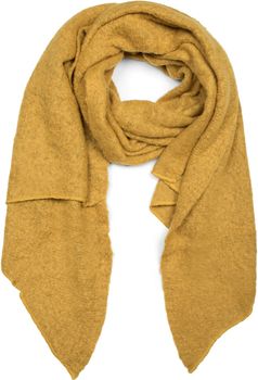 styleBREAKER Damen Schal aus weicher Viskose | einfarbiger Webschal in asymmetrischer Form | große Stola für Herbst und Winter Looks
