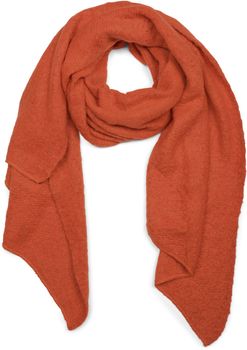 styleBREAKER Damen Schal aus weicher Viskose | einfarbiger Webschal in asymmetrischer Form | große Stola für Herbst und Winter Looks
