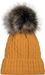 styleBREAKER Unisex warme Strick Bommelmütze mit Flecht Muster und Fleece Futter, Winter Fellbommel Mütze 04024171