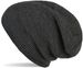 styleBREAKER Unisex Strick Beanie Mütze mit Karo Strickmuster, Winter Slouch Longbeanie 04024172