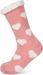 styleBREAKER Damen ABS Stoppersocken mit Teddyfutter und Herzen Muster, ABS-Socken, Größe 35-42 EU / 5-10 US / 4-8 UK 08030007
