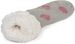 styleBREAKER Damen ABS Stoppersocken mit Teddyfutter und Herzen Muster, ABS-Socken, Größe 35-42 EU / 5-10 US / 4-8 UK 08030007