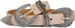 styleBREAKER Damen Vintage Gürtel mit doppelter verzierter Schnalle im Western Style, B-Low Belt, Taillengürtel, kürzbar 03010105