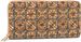 styleBREAKER Damen Geldbörse aus Kork mit buntem Muster Print im Ethno Look, Reißverschluss, Portemonnaie 02040138