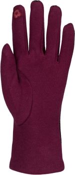 styleBREAKER Damen Touchscreen Handschuhe mit Riffel Muster und Fleece Futter, warme Thermo Fingerhandschuhe, Winter 09010029