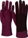 styleBREAKER Damen Touchscreen Handschuhe mit Riffel Muster und Fleece Futter, warme Thermo Fingerhandschuhe, Winter 09010029