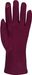 styleBREAKER Damen Touchscreen Handschuhe mit Riffel Muster und Fleece Futter, warme Thermo Fingerhandschuhe, Winter 09010029