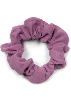 styleBREAKER Damen Haargummi plissiert mit Schleife im Retro Style, elastisch, Scrunchie, Zopfgummi, Haarband 04027014
