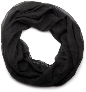 styleBREAKER leichter unifarbener Loop Schlauchschal | Sommerschal aus fließendem Material | Seidiges Halstuch für Damen & Herren | Weich, Luftig & Modisch | 77 x 46 cm