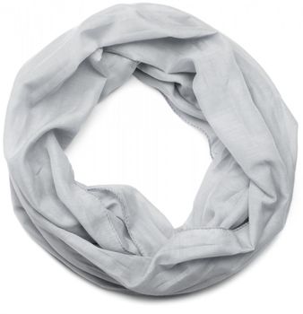 styleBREAKER leichter unifarbener Loop Schlauchschal | Sommerschal aus fließendem Material | Seidiges Halstuch für Damen & Herren | Weich, Luftig & Modisch | 77 x 46 cm
