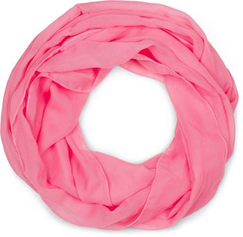 styleBREAKER leichter unifarbener Loop Schlauchschal | Sommerschal aus fließendem Material | Seidiges Halstuch für Damen & Herren | Weich, Luftig & Modisch | 77 x 46 cm