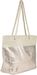 styleBREAKER XXL Strandtasche mit Metallic Infinity Würfel Print | Damen Shopper mit Reißverschluss und Kordelhenkel | Große Badetasche 57 x 36 x 18 cm