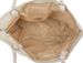 styleBREAKER XXL Strandtasche mit Metallic Infinity Würfel Print | Damen Shopper mit Reißverschluss und Kordelhenkel | Große Badetasche 57 x 36 x 18 cm