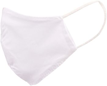 styleBREAKER Unisex Baumwoll Stoffmaske Einfarbig, Doppellagig, Wiederverwendbar, Waschbar, Community Maske 08040005