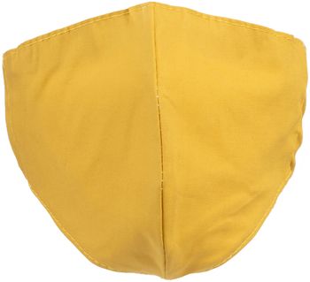 styleBREAKER Unisex Baumwoll Stoffmaske Einfarbig, Doppellagig, Wiederverwendbar, Waschbar, Community Maske 08040005