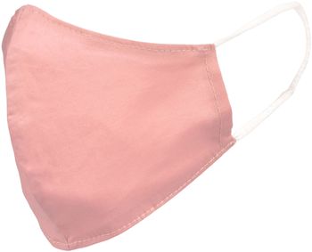 styleBREAKER Unisex Baumwoll Stoffmaske Einfarbig, Doppellagig, Wiederverwendbar, Waschbar, Community Maske 08040005