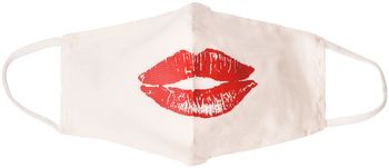 styleBREAKER Damen Baumwoll Stoffmaske Einfarbig mit verschiedenen Motiven, Doppellagig, Waschbar, Community Maske 08040007