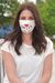 styleBREAKER Damen Baumwoll Stoffmaske Einfarbig mit verschiedenen Motiven, Doppellagig, Waschbar, Community Maske 08040007