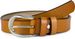 styleBREAKER Unisex Echtleder Gürtel 2,8 cm | Glattes Rindsleder Einfarbig | Edle geprägte Schnalle | Eleganter Look für Anzug & Jeans | Kürzbar