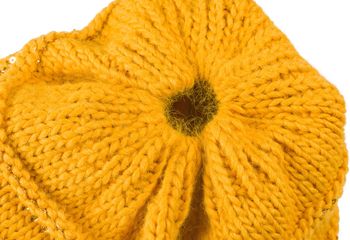 styleBREAKER Damen Strick Wintermütze mit Pailletten, Öffnung für Pferdeschwanz und Thermo-Fleece Futter, Beanie Mütze 04024177