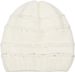 styleBREAKER Damen Strick Wintermütze mit Pailletten, Öffnung für Pferdeschwanz und Thermo-Fleece Futter, Beanie Mütze 04024177