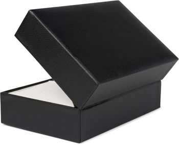 styleBREAKER Schmuckschatulle mit glänzender Oberfläche, 5 Steckplätze für Armband Ohrringe Ring Kette, zum Aufklappen 05050100