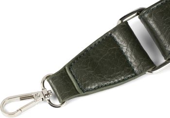 styleBREAKER Taschen Schulterriemen verstellbar aus Kunstleder, Wechsel Taschengurt mit Karabinerhaken, Unisex 02013021