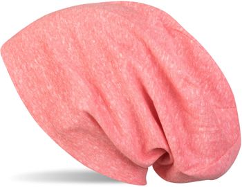 styleBREAKER Unisex Slouch Beanie Mütze One Size | Weicher Baumwollmix & Elastisch | Leichte Longbeanie für Sommer & Übergang | Atmungsaktiv & Einfarbig