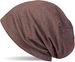 styleBREAKER Unisex Slouch Beanie Mütze One Size | Weicher Baumwollmix & Elastisch | Leichte Longbeanie für Sommer & Übergang | Atmungsaktiv & Einfarbig