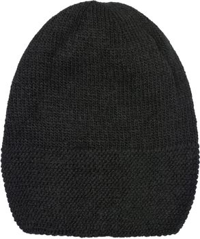 styleBREAKER Unisex Strick Loop Schal und Mütze Set, Einfarbiger Strickschal mit Beanie Strickmütze, Winter 01018214