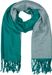styleBREAKER Damen Schal in edler 2-Face Optik mit Fransen, 2 Farbig, Wendeschal, warme Winter Stola mehrfarbig 01017137