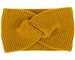 styleBREAKER Damen Feinstrick Stirnband mit Twist Knoten, Krausstrick Muster, warmes Winter Haarband, Headband 04026054