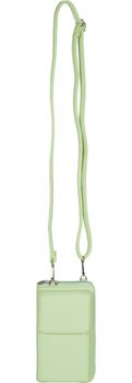 styleBREAKER Damen Mini Bag Geldbörse mit RFID Schutz und Handyfach | Crossbody Umhängetasche mit Schultergurt | Portemonnaie und Handytasche in einem | 19 x 11 x 5,5 cm