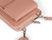 styleBREAKER Damen Mini Bag Geldbörse mit RFID Schutz und Handyfach | Crossbody Umhängetasche mit Schultergurt | Portemonnaie und Handytasche in einem | 19 x 11 x 5,5 cm
