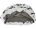 styleBREAKER Unisex Stoff Beanie Mütze mit Sprüche Print und Rissen im Destroyed Vintage used Look 04024182