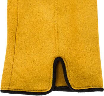 styleBREAKER Damen Touchscreen Handschuhe mit Farbkontrast und Fleece Futter | warme Winterhandschuhe | weiche elastische Thermo Fingerhandschuhe