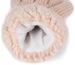 styleBREAKER Damen warme Winter Handschuhe mit Perlmuster und Fleece, Thermo Strickhandschuhe, Fingerhandschuhe 09010032