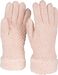 styleBREAKER Damen warme Winter Handschuhe mit Perlmuster und Fleece, Thermo Strickhandschuhe, Fingerhandschuhe 09010032