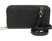 styleBREAKER Damen 2 in 1 Mini Bag Umhängetasche mit genarbter Oberfläche, Geldbörse, Handytasche, Schultertasche 02012364