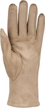 styleBREAKER Damen Touchscreen Handschuhe mit Zick-Zack Stepp und Fleece Futter, warme Fingerhandschuhe, Winter 09010033