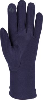 styleBREAKER Damen Touchscreen Handschuhe mit Teddyfell am Saum und Fleece Futter, warme Fingerhandschuhe, Winter 09010034