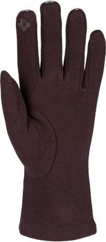 styleBREAKER Damen Touchscreen Handschuhe mit Fischgrät Muster und Fleece Futter, warme Fingerhandschuhe, Winter 09010036