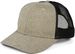 styleBREAKER Unisex 6-Panel Snapback Cap meliert mit Mesh Einsatz hinten, Baseball Cap, Basecap, verstellbar 04023079