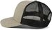 styleBREAKER Unisex 6-Panel Snapback Cap meliert mit Mesh Einsatz hinten, Baseball Cap, Basecap, verstellbar 04023079