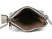 styleBREAKER Damen Mini Umhängetasche mit Blumen Lasercut Cutout Muster und Strass | kleine Crossbody Bag Schultertasche Handytasche 14,5 x 19 cm