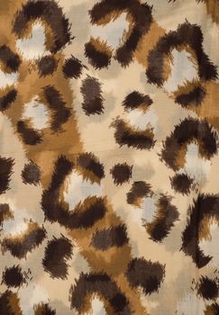 styleBREAKER Damen Schal mit Abstraktem Oversize Leo Print und kurzen Fransen, leichtes Tuch, Stola 01016207