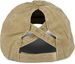 styleBREAKER Damen Ponytail Baseball Cap im Destroyed Used Look | Einfarbiges Sommer Cap mit Klettverschluss und Kreuzband | Verstellbare Schildkappe aus Baumwolle