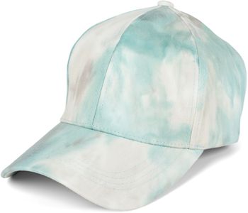 styleBREAKER Damen Baseball Cap mit Batik Muster | 6-Panel Sommer Basecap Baumwolle | Cappy mit Schirm verstellbar | Jedes Cap ein Unikat