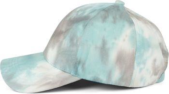 styleBREAKER Damen Baseball Cap mit Batik Muster | 6-Panel Sommer Basecap Baumwolle | Cappy mit Schirm verstellbar | Jedes Cap ein Unikat
