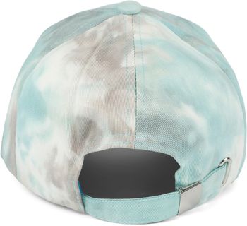 styleBREAKER Damen Baseball Cap mit Batik Muster | 6-Panel Sommer Basecap Baumwolle | Cappy mit Schirm verstellbar | Jedes Cap ein Unikat
